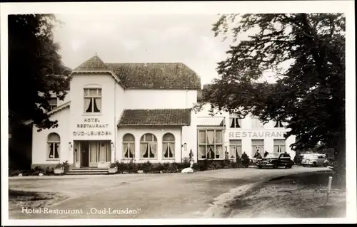 Ak Oud Leusden Utrecht Niederlande, Hotel Restaurant