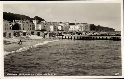 Ak Seebad Heiligendamm Bad Doberan, Villen am Strand