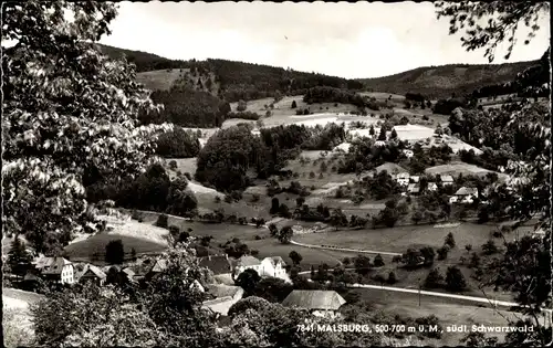 Ak Malsburg Marzell im Schwarzwald, Gesamtansicht