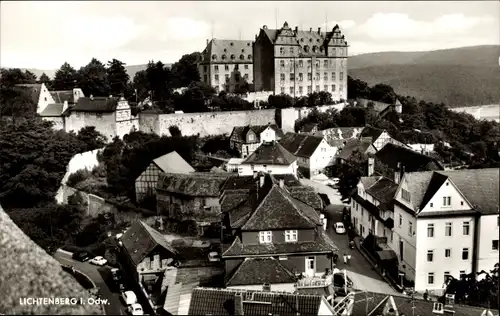 Ak Lichtenberg Fischbachtal im Odenwald, Schloss Lichtenberg