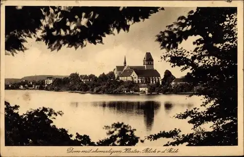 Ak Ratzeburg in Schleswig Holstein, Blick zum Dom mit ehemaligem Kloster