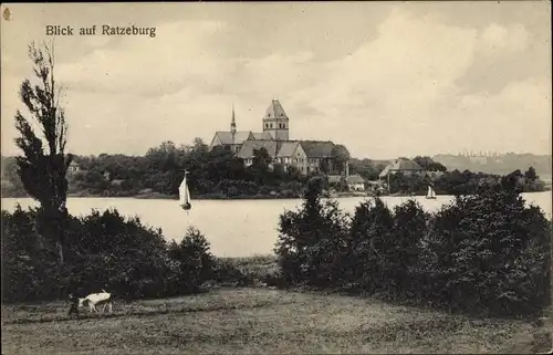 Ak Ratzeburg im Herzogtum Lauenburg, Gesamtansicht