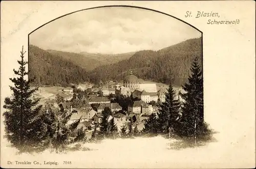 Ak St. Blasien im Schwarzwald, Gesamtansicht