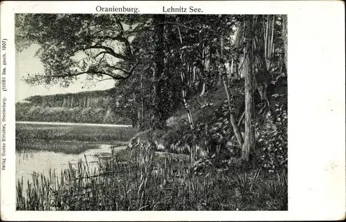 Ak Oranienburg in Brandenburg, Lehnitzsee