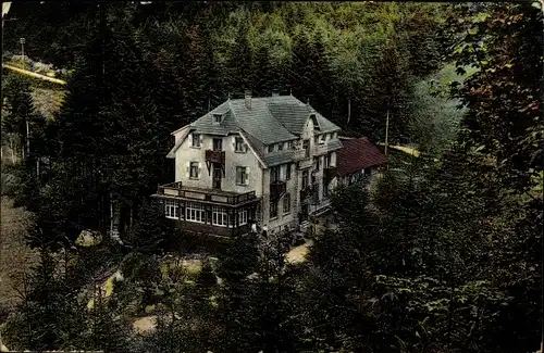 Ak Bühlertal im Schwarzwald, Kurhaus Gertelbach