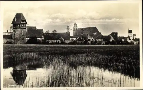 Ak Dinkelsbühl in Mittelfranken, Gesamtansicht