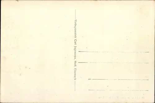 Ak Ruhla in Westthüringen, Blick von der Emilienhöhe auf die Ortschaft