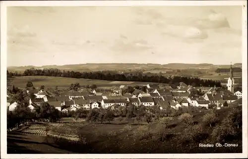 Ak Riedau in Oberösterreich, Teilansicht