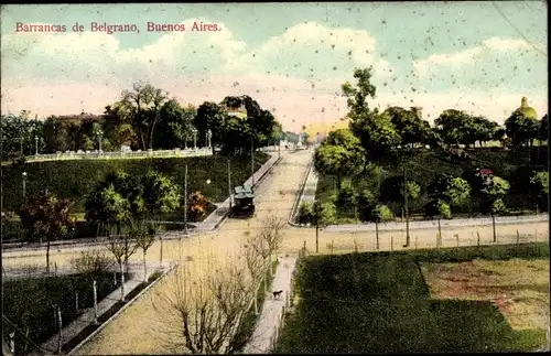 Ak Buenos Aires Argentinien, Barrancas de Belgrano