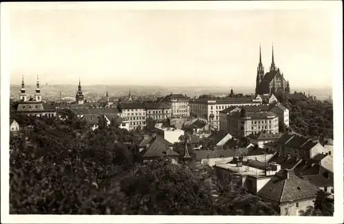 Ak Brno Brünn Südmähren, Gesamtansicht