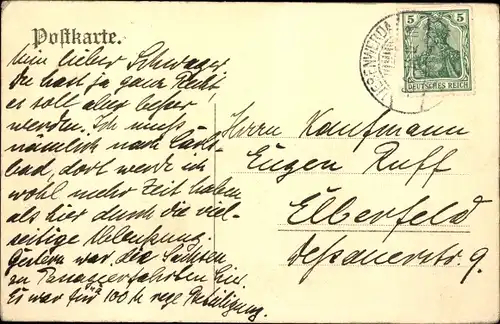 Ak Elberfeld Wuppertal, Blick in den Ratskeller