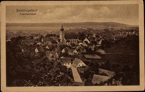 Ak Schillingsfürst in Mittelfranken, Frankenheim