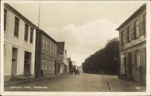 Ak Uetersen in Holstein, Marktstraße