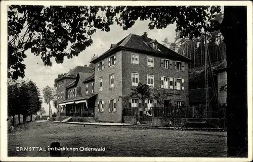 Ak Ernsttal Mudau im Odenwald, Hotel Zum Prinzen Ernst, Inh. Ernst Hemberger