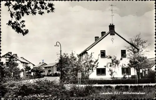 Ak Leusden Utrecht Niederlande, Wilhelminalaan