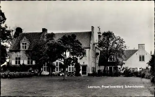 Ak Leersum Utrechtse Heuvelrug Utrecht, Proef. boerderij Schevichoven