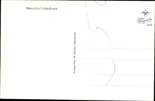 Ak Scharbeutz in Ostholstein, Promenade