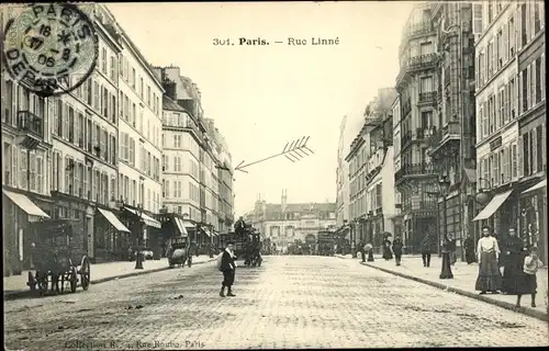 Ak Paris V., Rue Linne