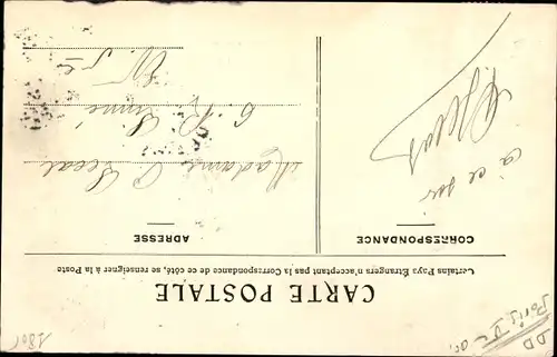 Ak Paris V., Rue Linne