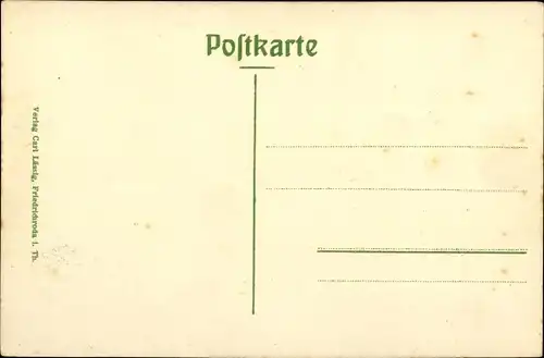 Ak Friedrichroda im Thüringer Wald, Wilhelmsplatz