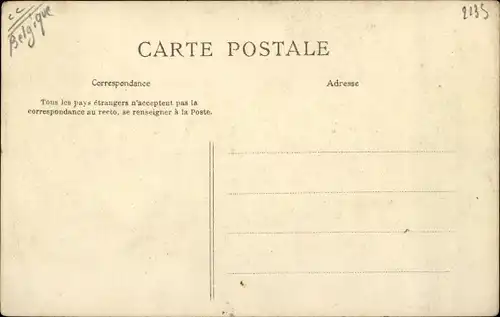Stereo Ak Brüssel Belgien, Un attelage de Chien, Cordages Graines