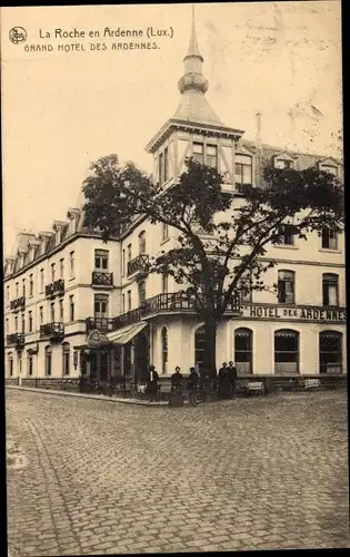 Ak La Roche en Ardenne Wallonien Luxemburg, Grand Hotel des Ardennes