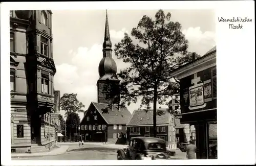 Ak  Wermelskirchen im Bergischen Land,  Marktplatz