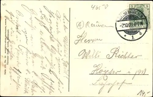 Ak Gelsenkirchen im Ruhrgebiet, Kaiserplatz