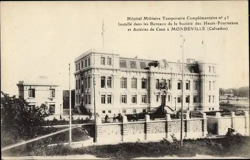 Ak Mondeville Calvados, Hôpital militaire temporaire