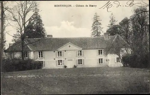 Ak Montpinçon Calvados, Chateau de Moutry