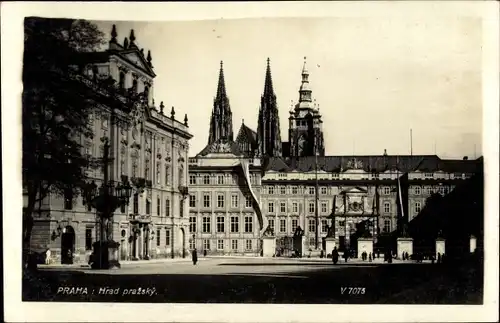 Ak Praha Prag Tschechien, Hrad prazsky, Prager Burg