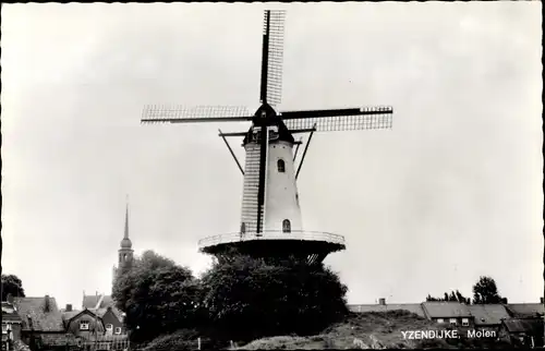 Ak IJzendijke Zeeland, Molen