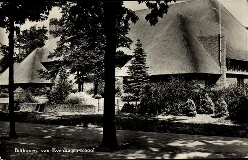 Ak Bilthoven De Bilt Utrecht Niederlande, Van Everdingen School