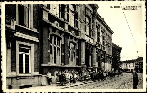 Ak Boom Flandern Antwerpen, Rijksmiddelbare, Meisjesschool