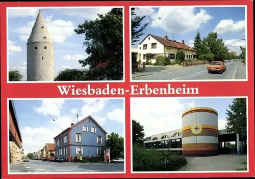 Ak Erbenheim Wiesbaden in Hessen, Detailansichten, Turm