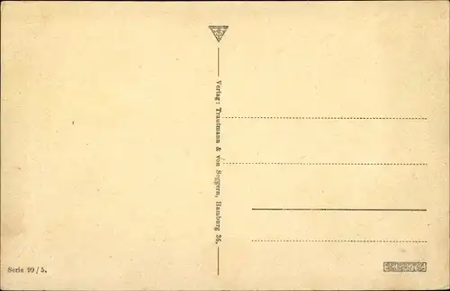 Künstler Ak Hamburg, Oberlandesgerichtsgebäude, Lachmund, Serie 101 Nr. 5