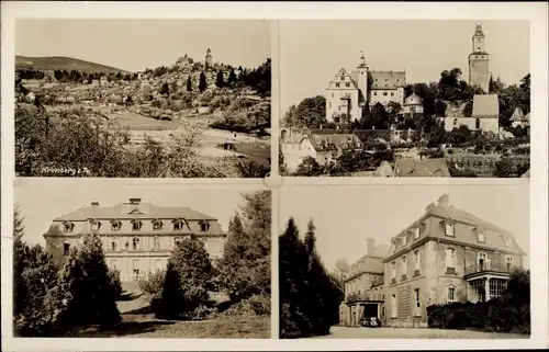 Ak Kronberg im Taunus, Erholungsheim Haus Waldfriede, Panorama