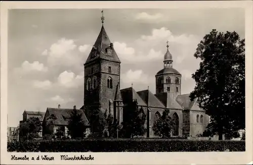 Ak Hameln an der Weser Niedersachsen, Münsterkirche