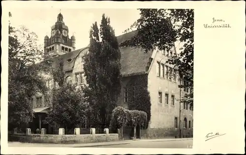 Ak Jena in Thüringen, Universität