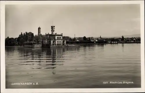 Ak Langenargen am Bodensee, Teilansicht