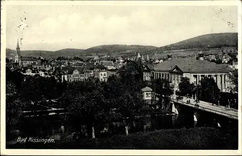 Ak Bad Kissingen Unterfranken Bayern, Gesamtansicht