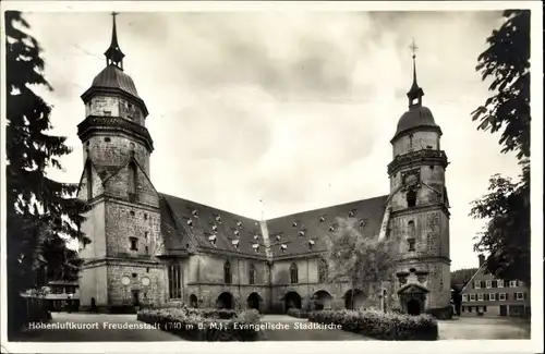 Ak Freudenstadt im Nordschwarzwald, Evang. Stadtkirche