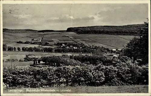 Ak Lamspringe in Niedersachsen, Blick von der Wilhelmshalle ins Lammetal