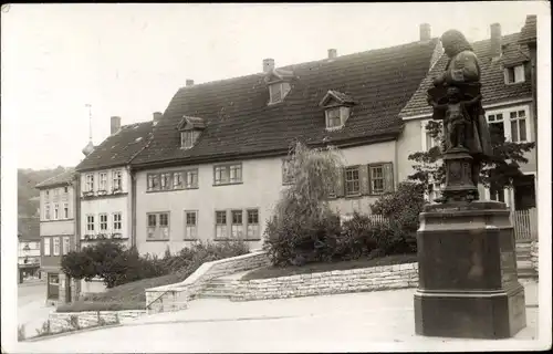 Foto Ak Lutherstadt Eisenach in Thüringen, Denkmal, Wohnhäuser