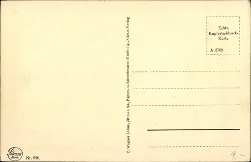 Ak Zittau in der Oberlausitz, Stadtbild vom Kummersberg gesehen, Klosterkirche, Johanneum, Rathaus