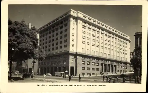 Ak Buenos Aires Argentinien, Ministerio de Hacienda