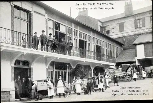 Ak Loire Atlantique, La Ruche Nantaine, Cooperative de Boulangerie, Cour interieure