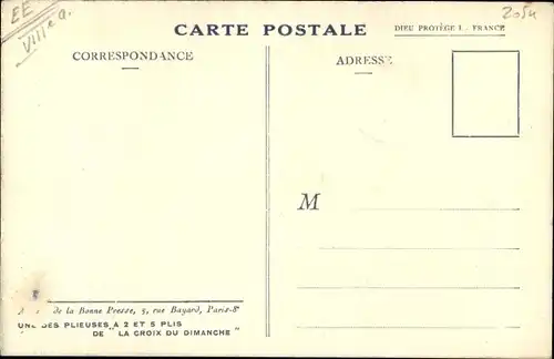 Ak Paris VIII. Arrondissement Élysée, Maison de la Bonne Presse, 5, Rue Bayard, Zeitungspresse