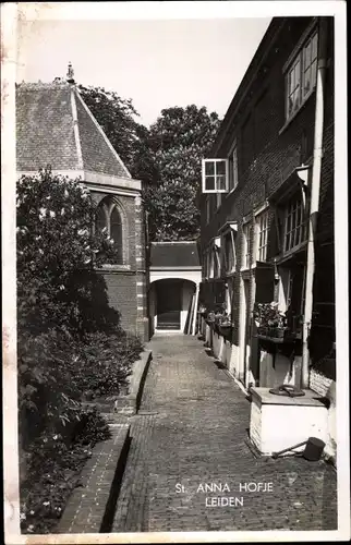 Ak Leiden Südholland Niederlande, St. Anna Hofje