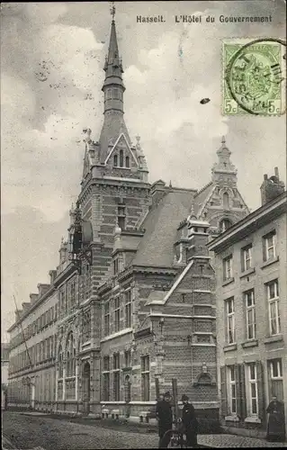 Ak Hasselt Flandern Limburg, L'Hotel du Gouvernement